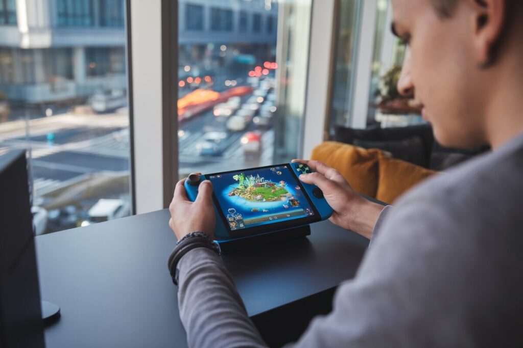 Un joueur ajuste les habitats pour améliorer l’environnement dans Pokopia